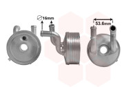 58013706 chladič oleje  (pro 4 stupňovou automatickou převodovku) 58013706 VAN WEZEL