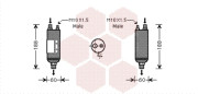 8200D117 sušič klimatizace (±AUT) 8200D117 VAN WEZEL