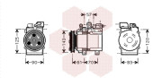 8200K139 Kompresor, klimatizace VAN WEZEL