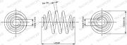 SP2212 Pružina podvozku MONROE OESpectrum SPRINGS MONROE