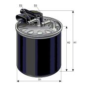 FCS926 Palivový filtr PURFLUX