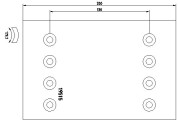 1951508 Sada brzdového obloženi, bubnová brzda TEXTAR