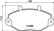 89002700 Souprava brzd, koutocova brzda BrakeBox, Pad and Disc Kit TEXTAR