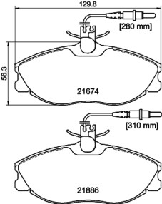 89003400 Souprava brzd, koutocova brzda BrakeBox, Pad and Disc Kit TEXTAR