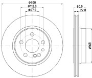 92056803 Brzdový kotouč PRO TEXTAR