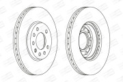 562070CH Brzdový kotouč CHAMPION