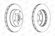 562147CH Brzdový kotouč CHAMPION