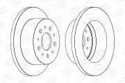 562526CH Brzdový kotouč CHAMPION