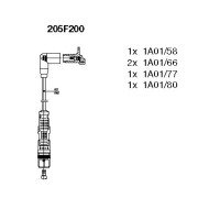 205F200 Sada kabelů pro zapalování BREMI