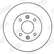561334JC Brzdový kotouč JURID