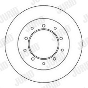 561353J Brzdový kotouč JURID