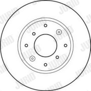561621JC Brzdový kotouč JURID