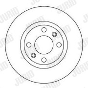 562019J Brzdový kotouč JURID