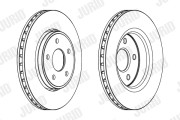 562854JC Brzdový kotouč JURID