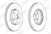 563048JC Brzdový kotouč JURID