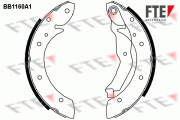 BB1160A1 Sada brzdových čelistí FTE