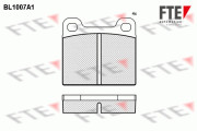 BL1007A1 Sada brzdových destiček, kotoučová brzda FTE