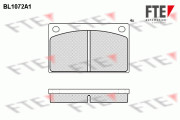 BL1072A1 Sada brzdových destiček, kotoučová brzda FTE