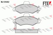 BL1255A2 FTE sada brzdových platničiek kotúčovej brzdy BL1255A2 FTE