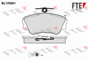 BL1268A1 FTE sada brzdových platničiek kotúčovej brzdy BL1268A1 FTE