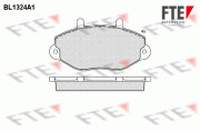 BL1324A1 Sada brzdových destiček, kotoučová brzda FTE