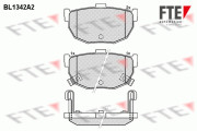 BL1342A2 Sada brzdových destiček, kotoučová brzda FTE
