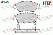 BL1373A2 Sada brzdových destiček, kotoučová brzda FTE