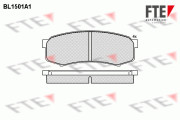 BL1501A1 FTE sada brzdových platničiek kotúčovej brzdy BL1501A1 FTE