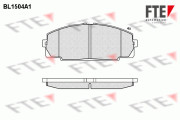 9010226 Sada brzdových destiček, kotoučová brzda FTE