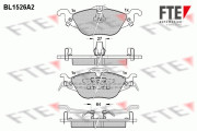 9010233 FTE sada brzdových platničiek kotúčovej brzdy 9010233 FTE