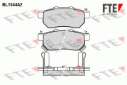 9010240 Sada brzdových destiček, kotoučová brzda FTE