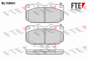 BL1586A1 Sada brzdových destiček, kotoučová brzda FTE