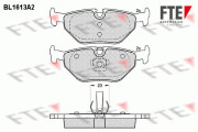 BL1613A2 Sada brzdových destiček, kotoučová brzda FTE