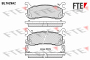 BL1629A2 Sada brzdových destiček, kotoučová brzda FTE