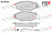 BL1652A4 FTE sada brzdových platničiek kotúčovej brzdy BL1652A4 FTE