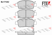 BL1715A2 Sada brzdových destiček, kotoučová brzda FTE