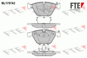 9010369 Sada brzdových destiček, kotoučová brzda FTE