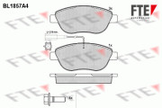 BL1857A4 FTE sada brzdových platničiek kotúčovej brzdy BL1857A4 FTE