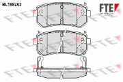 9010572 FTE sada brzdových platničiek kotúčovej brzdy 9010572 FTE