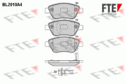 BL2010A4 FTE sada brzdových platničiek kotúčovej brzdy BL2010A4 FTE