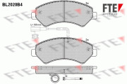 9010607 Sada brzdových destiček, kotoučová brzda FTE