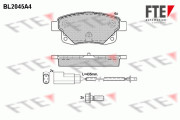 BL2045A4 Sada brzdových destiček, kotoučová brzda FTE