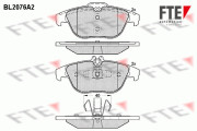 BL2076A2 FTE sada brzdových platničiek kotúčovej brzdy BL2076A2 FTE