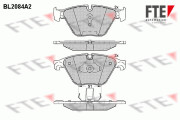 BL2084A2 Sada brzdových destiček, kotoučová brzda FTE