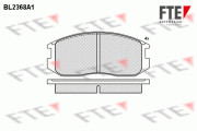 BL2368A1 Sada brzdových destiček, kotoučová brzda FTE
