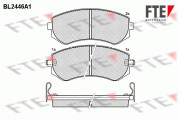 BL2446A1 Sada brzdových destiček, kotoučová brzda FTE
