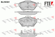 BL2563A1 FTE sada brzdových platničiek kotúčovej brzdy BL2563A1 FTE