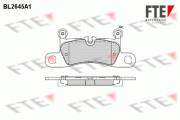 BL2645A1 Sada brzdových destiček, kotoučová brzda FTE