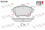 BL2712A1 FTE sada brzdových platničiek kotúčovej brzdy BL2712A1 FTE