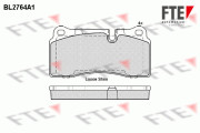 BL2764A1 Sada brzdových destiček, kotoučová brzda FTE